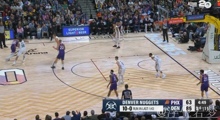 小波特底角接戈登传球命中三分